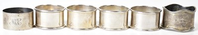 Lot 598 - G&C Ld; four George VI hallmarked silver...