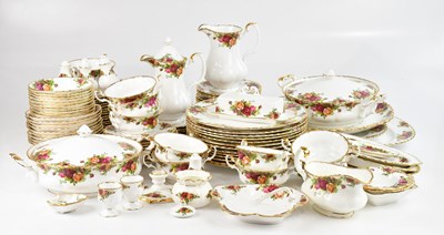 Lot 303 - ROYAL ALBERT; an 'Old Country Roses' pattern...