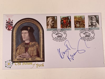 Lot 2193 - KENNETH BRANAGH; a first day cover bearing the...