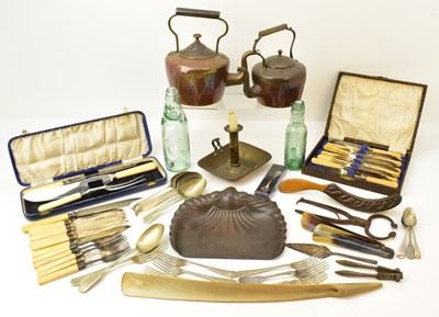 Lot 247 - A mixed group of collectibles including two...