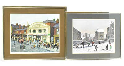 Lot 353 - TOM DODSON; two signed coloured prints from...