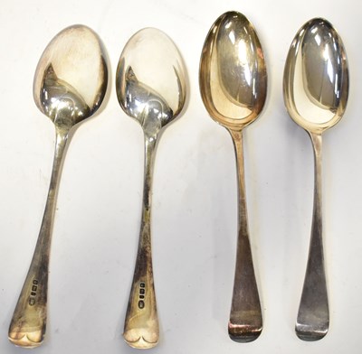 Lot 586 - JOSEPH ROGERS; four Victorian silver Old...