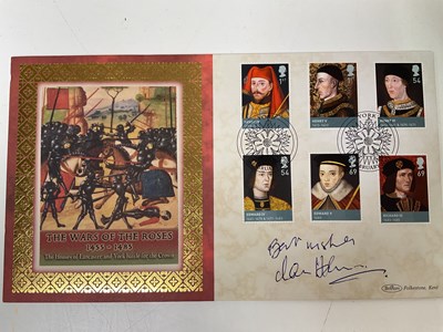 Lot 2194 - IAN HOLM; a first day cover bearing his...