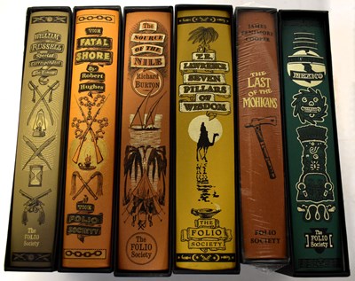 Lot 521 - FOLIO SOCIETY; six titles in slip cases,...