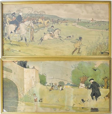 Lot 351 - CECIL ALDIN (1870-1935); two chromolithograph...