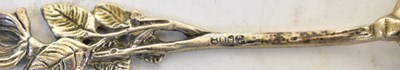 Lot 570 - A collection of silver, to include a vesta...