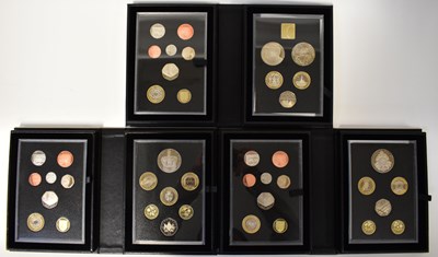 Lot 653 - THE ROYAL MINT; three-coin packs, the 2013...