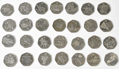Lot 622 - Twenty-eight of the set of twenty-nine 2011...