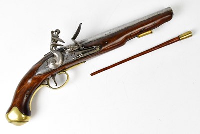 Lot 408 - A British 1796 pattern Heavy Dragoon flintlock...