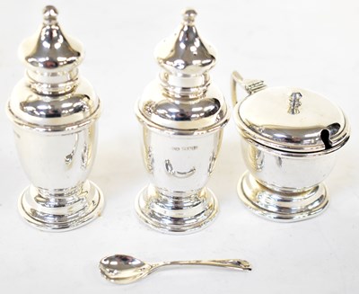Lot 595 - JOHN ROSE; an Elizabeth II hallmarked silver...