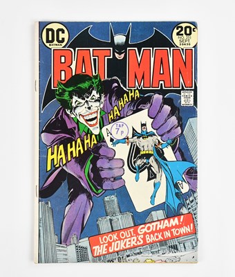Lot 2004 - COMICS: BATMAN; No 251, key Batman cover art...