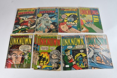 Lot 2087 - COMICS: ADVENTURES INTO THE UNKNOWN; No's...