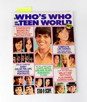 Lot 500 - A copy of 'Who's Who in the Teen World'...