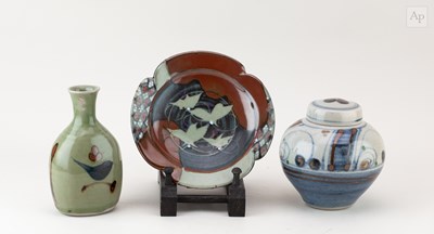 Lot 155 - DAVID FRITH (born 1943) for Brookhouse Pottery;...