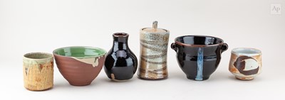 Lot 58 - Leach Pottery; a group of contemporary...