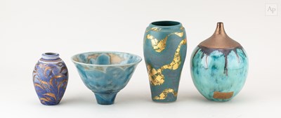 Lot 528 - PHYLLIS DUPUY (born 1949); a porcelain vase...