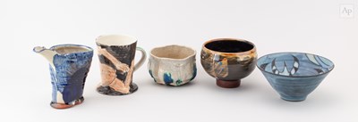 Lot 728 - A group of earthenware ceramics by Tessa Fuchs,...