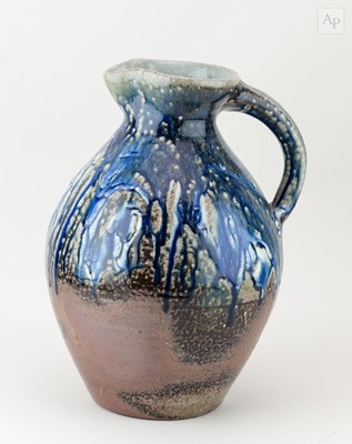 Lot 647 - SVEND BAYER (born 1946); a large stoneware jug...