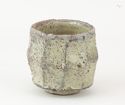 Lot 11 - AKIKO HIRAI (born 1970); a faceted stoneware...