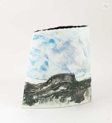 Lot 489 - PETER CLOUGH (born 1944); 'High Outcrop', a...