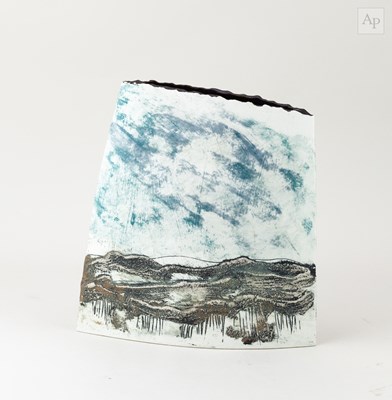 Lot 488 - PETER CLOUGH (born 1944); 'High Moor', a...