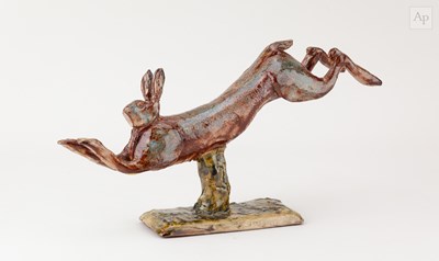 Lot 216 - GEOFFREY FULLER (1936-2022); a slip decorated...