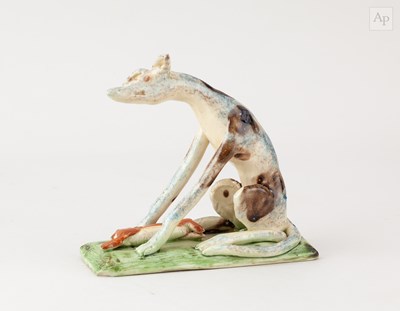 Lot 217 - GEOFFREY FULLER (1936-2022); a slip decorated...