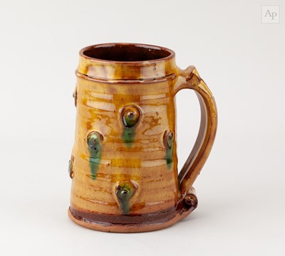 Lot 210 - GEOFFREY FULLER (1936-2022); a slip decorated...