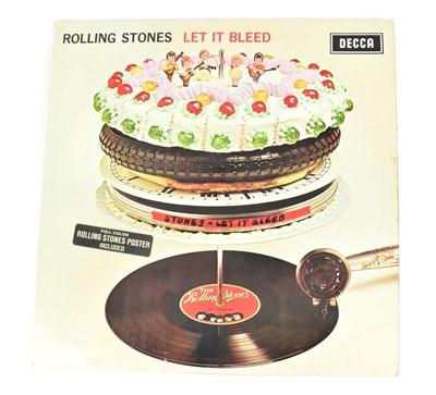 Lot 465 - THE ROLLING STONES; 'Let it Bleed' mono, red...