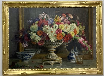 Lot 297 - MARTHE MOISSET (1871-1945); oil on canvas,...