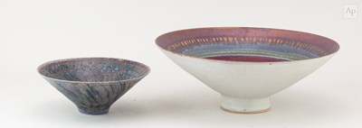 Lot 582 - SARAH PERRY (1945-2021); a stoneware bowl...