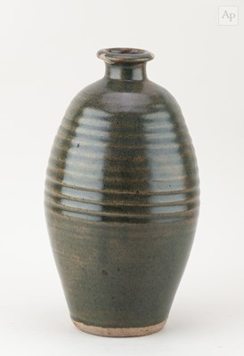 Lot 57 - Leach Pottery; a stoneware bottle with...