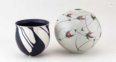Lot 551 - RICHARD BROOKS (born 1951); a globular...