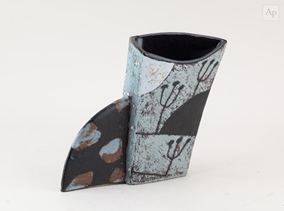 Lot 324 - JOHN MALTBY (1936-2020); a stoneware jug form...
