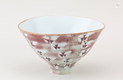 Lot 401 - MARIANNE DE TREY (1913-2016); a porcelain bowl...
