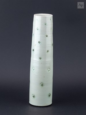 Lot 255 - JACK DOHERTY (born 1948); a tall cylindrical...
