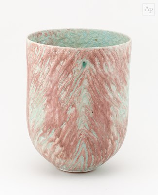 Lot 483 - PETER BEARD (born 1951); a deep stoneware...