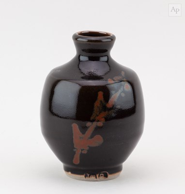 Lot 291 - JIM MALONE (born 1946); a stoneware bottle...