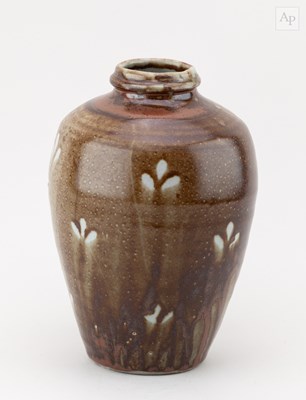 Lot 431 - MIKE DODD (born 1943); a stoneware bottle...