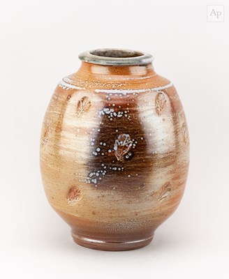 Lot 525 - PHIL ROGERS (1951-2020); an ovoid salt glazed...