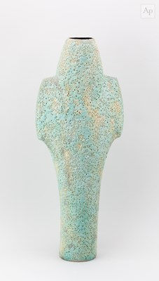 Lot 114 - CHRIS CARTER (born 1945); a tall stoneware...