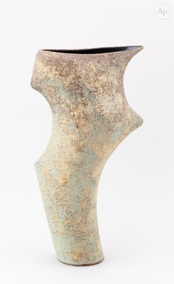 Lot 113 - CHRIS CARTER (born 1945); a tall stoneware...