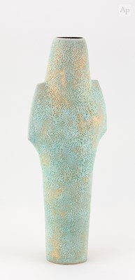 Lot 93 - CHRIS CARTER (born 1945); a tall stoneware...