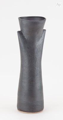 Lot 90 - CHRIS CARTER (born 1945); a stoneware totemic...