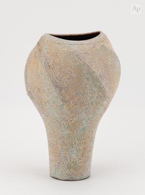 Lot 80 - CHRIS CARTER (born 1945); a faceted stoneware...