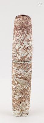 Lot 86 - CHRIS CARTER (born 1945); a slender porcelain...