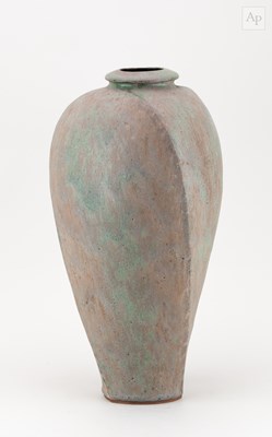 Lot 125 - CHRIS CARTER (born 1945); a tall stoneware...
