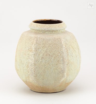 Lot 115 - CHRIS CARTER (born 1945); a faceted stoneware...