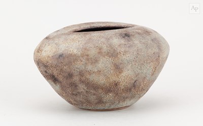 Lot 111 - CHRIS CARTER (born 1945); a cloven stoneware...