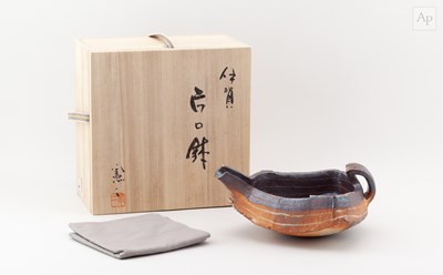 Lot 372 - KOJIMA KENJI (born 1953); a wood fired...